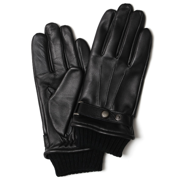 KURODA(クロダ) 羊革(ラムスキン) メンズ 手袋 ブラック
