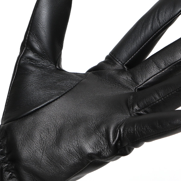  KURODA(クロダ) 仔羊革 本革 手袋 メンズ スマホ対応 ブラック 黒 黒色 男性 グローブ 皮 高級 安心 日本メーカー 手袋専門 ブランド ギフト プレゼント 誕生日 クリスマス