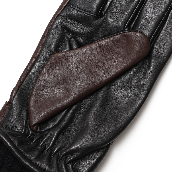  KURODA(クロダ) 仔羊革 本革 手袋 メンズ スマホ対応 ブラウン 茶 茶色 男性 グローブ 皮 高級 安心 日本メーカー 手袋専門 ブランド ギフト プレゼント 誕生日 クリスマス