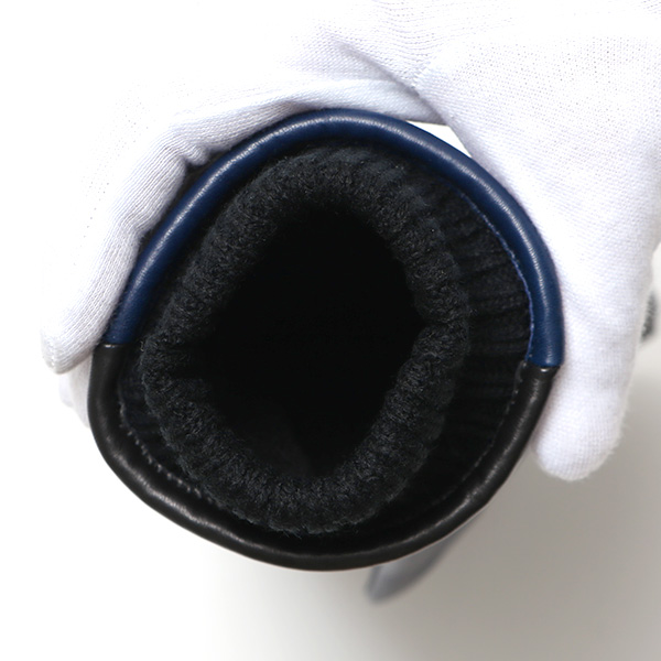  KURODA(クロダ) 仔羊革 本革 手袋 メンズ スマホ対応 ブルー ネイビー 青色 男性 グローブ 皮 高級 安心 日本メーカー 手袋専門 ブランド ギフト プレゼント 誕生日 クリスマス