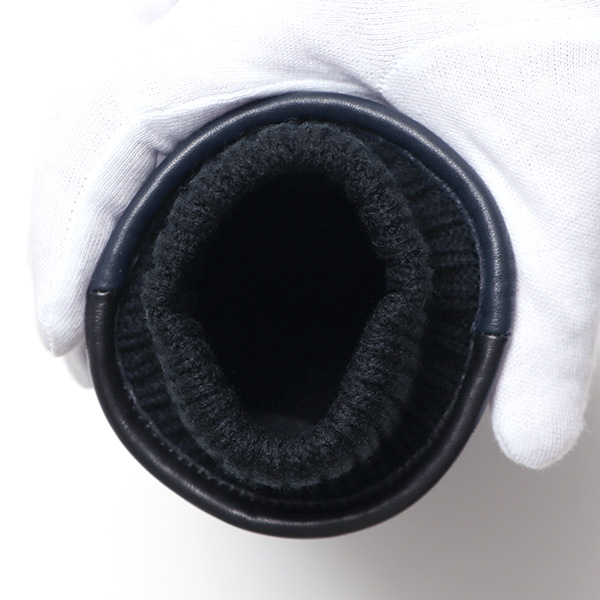  KURODA(クロダ) 仔羊革 本革 手袋 メンズ スマホ対応 ブルー ネイビー 青色 男性 グローブ 皮 高級 安心 日本メーカー 手袋専門 ブランド ギフト プレゼント 誕生日 クリスマス