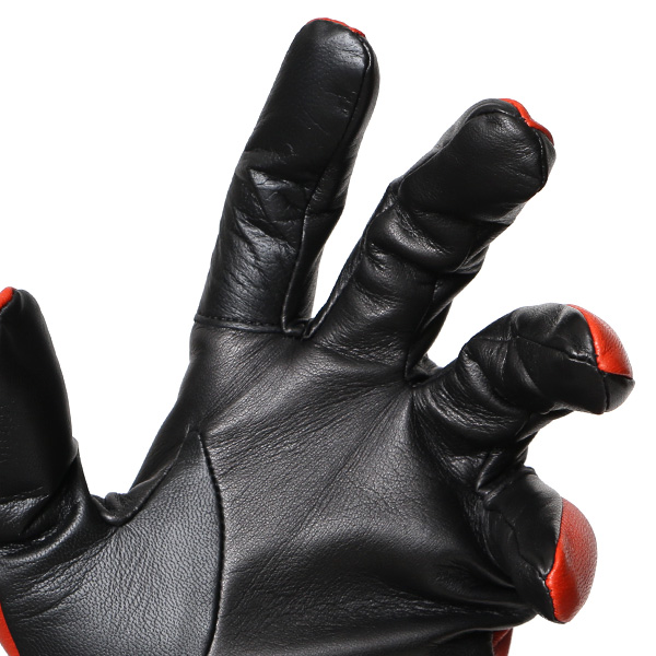  KURODA(クロダ) 仔羊革 本革 手袋 メンズ スマホ対応 オレンジ 橙色 男性 グローブ 皮 高級 安心 日本メーカー 手袋専門 ブランド ギフト プレゼント 誕生日 クリスマス