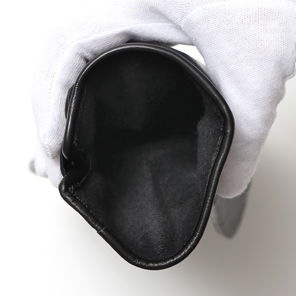  KURODA(クロダ) 本革 高級 三本山 手袋 メンズ スマホ対応 ブラック 黒 黒色 日本メーカー 革手袋 長年 耐久性 上質 高品質 プレゼント ギフト 皮 てぶくろ