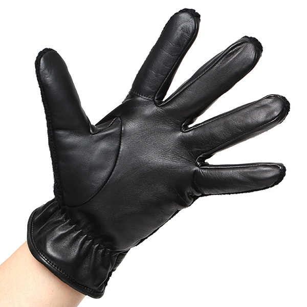  日本 手袋専門 ブランド ニット×本革 メンズ 手袋  ブラック 黒 黒色 学生 社会人 ビジネス カジュアル スマホ タッチパネル 対応 男性用 紳士 暖かい チクチクしない