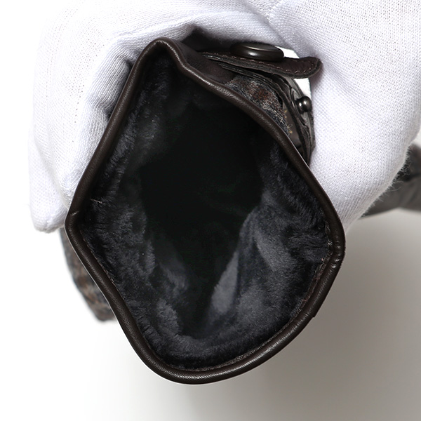  日本製 本革 メンズ 手袋 ビジネス フォーマル ブラウン 茶 茶色 高級 高品質 上質 仕事 営業 スーツ スマホ対応 ギフト プレゼント ラッピング クリスマス