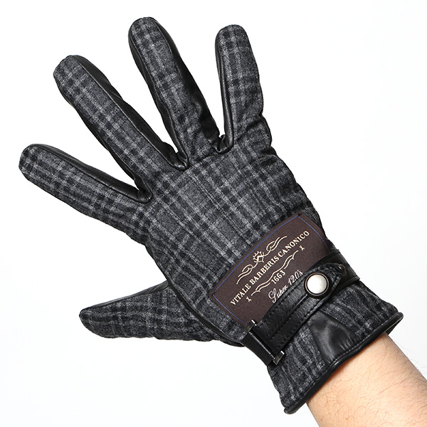  日本製 本革 メンズ 手袋 ビジネス フォーマル グレー グレイ 灰色 高級 高品質 上質 仕事 営業 スーツ スマホ対応 ギフト プレゼント ラッピング クリスマス