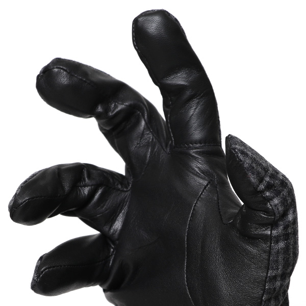  日本製 本革 メンズ 手袋 ビジネス フォーマル グレー グレイ 灰色 高級 高品質 上質 仕事 営業 スーツ スマホ対応 ギフト プレゼント ラッピング クリスマス