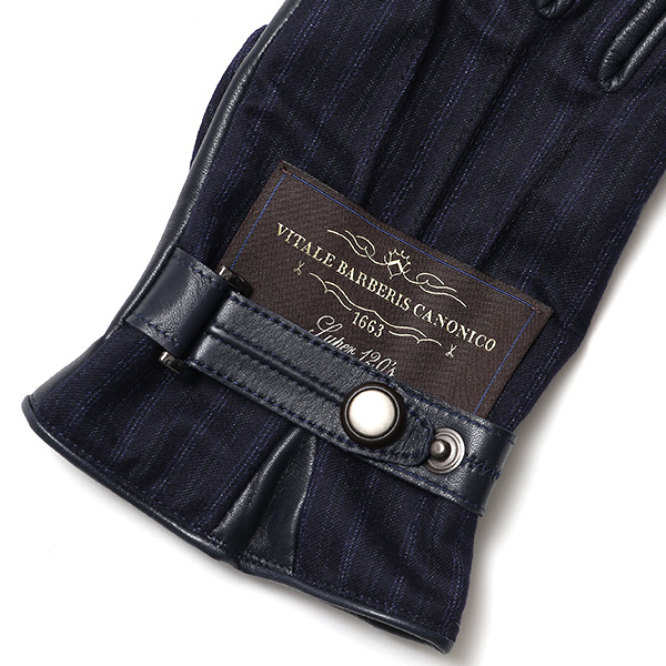  日本製 本革 メンズ 手袋 ビジネス フォーマル ブルー ネイビー 青色 高級 高品質 上質 仕事 営業 スーツ スマホ対応 ギフト プレゼント ラッピング クリスマス