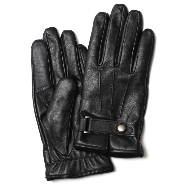 KURODA(クロダ) 羊革(ラムスキン) メンズ 手袋 ブラック