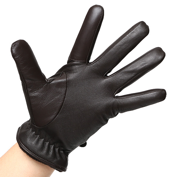 KURODA(クロダ) 仔羊革 高級 紳士 革手袋 三本山 ダークブラウン ブラウン 茶 茶色 メンズ 男性 フォーマル ビジネス 営業 仕事 スマホ対応 プレゼント ラッピング ギフト クリスマス 誕生日