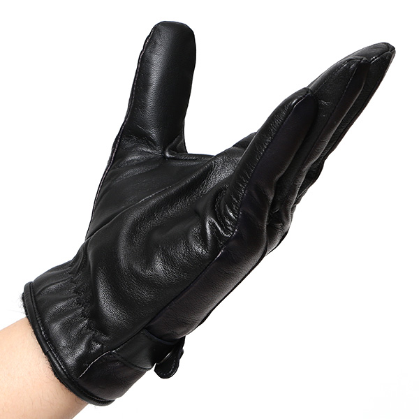  KURODA(クロダ) 仔羊革 高級 紳士 革手袋 三本山 ブルー ネイビー 青色 メンズ 男性 フォーマル ビジネス 営業 仕事 スマホ対応 プレゼント ラッピング ギフト クリスマス 誕生日