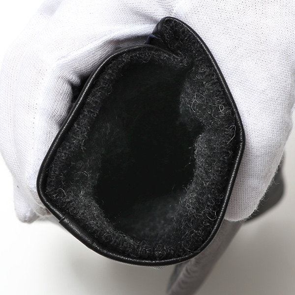  KURODA(クロダ) 仔羊革 高級 紳士 革手袋 三本山 ブルー ネイビー 青色 メンズ 男性 フォーマル ビジネス 営業 仕事 スマホ対応 プレゼント ラッピング ギフト クリスマス 誕生日