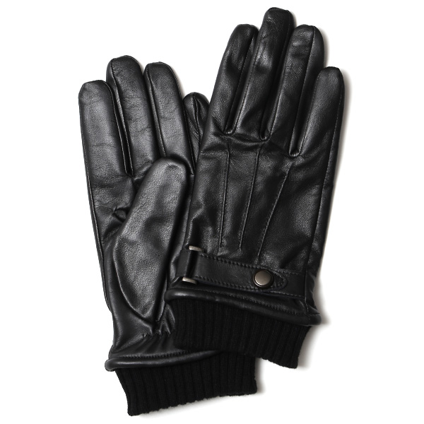 KURODA(クロダ) 羊革(ラムスキン) メンズ 手袋 ブラック