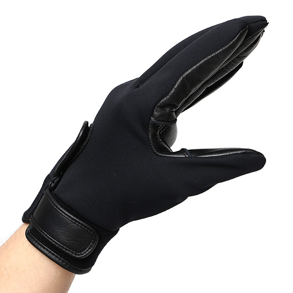  KURODA(クロダ) 自転車 洗濯可 メンズ 手袋 本革 ブラック 黒 黒色 洗える 伸縮性 耐久性 耐水性 おしゃれ ギフト プレゼント 化粧箱 ラッピング 誕生日 クリスマス