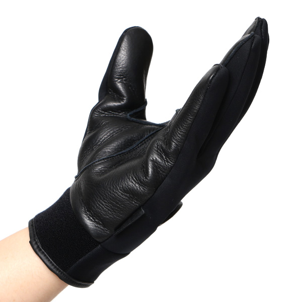  KURODA(クロダ) 自転車 洗濯可 メンズ 手袋 本革 ブラック 黒 黒色 洗える 伸縮性 耐久性 耐水性 おしゃれ ギフト プレゼント 化粧箱 ラッピング 誕生日 クリスマス