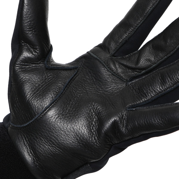  KURODA(クロダ) 自転車 洗濯可 メンズ 手袋 本革 ブラック 黒 黒色 洗える 伸縮性 耐久性 耐水性 おしゃれ ギフト プレゼント 化粧箱 ラッピング 誕生日 クリスマス