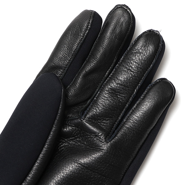  KURODA(クロダ) 自転車 洗濯可 メンズ 手袋 本革 ブラック 黒 黒色 洗える 伸縮性 耐久性 耐水性 おしゃれ ギフト プレゼント 化粧箱 ラッピング 誕生日 クリスマス
