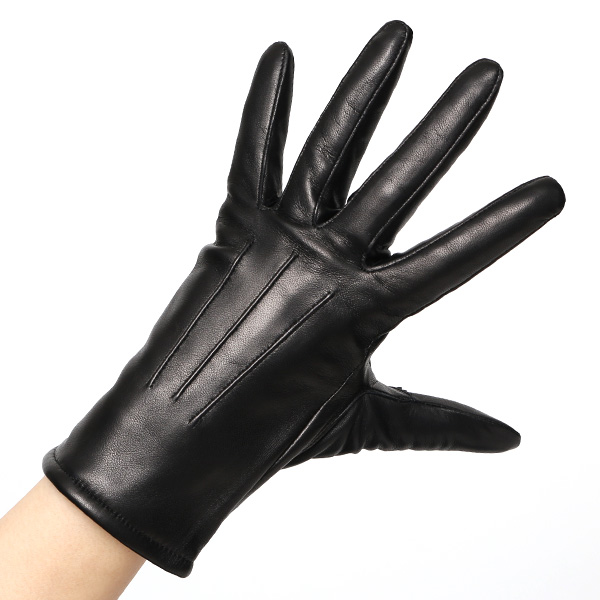  日本製 仔羊革 レディース 高級 三本山 カシミヤ 手袋 ブラック 黒 黒色 本革 婦人 女性 グローブ ビジネス フォーマル 営業 仕事 スーツ プレゼント ギフト KURODA(クロダ) 