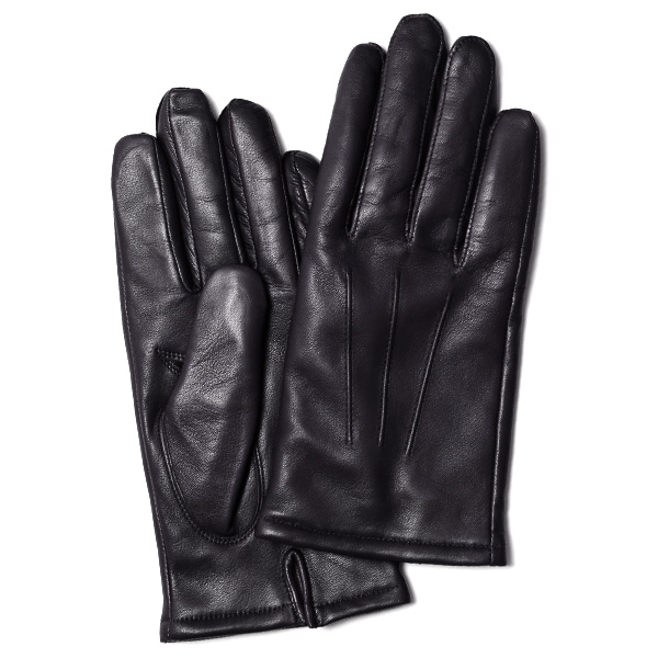 KURODA(クロダ) 羊革(イタリア製ラムスキン) メンズ 手袋 ブラック