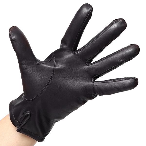  KURODA(クロダ) イタリア製 仔羊革 紳士 カシミヤ100％ 手袋 ブラック 黒 黒色 男性 メンズ 腕時計可 営業 仕事 ビジネス フォーマル ギフト プレゼント 化粧箱付き ラッピング対応