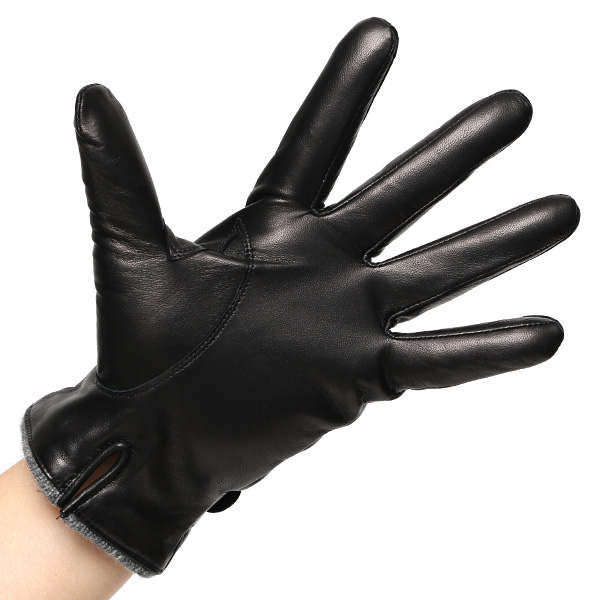  KURODA(クロダ) 日本製 仔羊革 メンズ 手袋 ブラック 黒 黒色 本革 男性 紳士 グローブ 営業 仕事 スーツ フォーマル ビジネス ギフト 化粧箱付き ラッピング対応