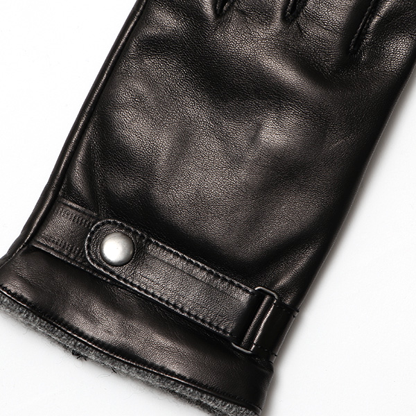  KURODA(クロダ) 日本製 仔羊革 メンズ 手袋 ブラック 黒 黒色 本革 男性 紳士 グローブ 営業 仕事 スーツ フォーマル ビジネス ギフト 化粧箱付き ラッピング対応