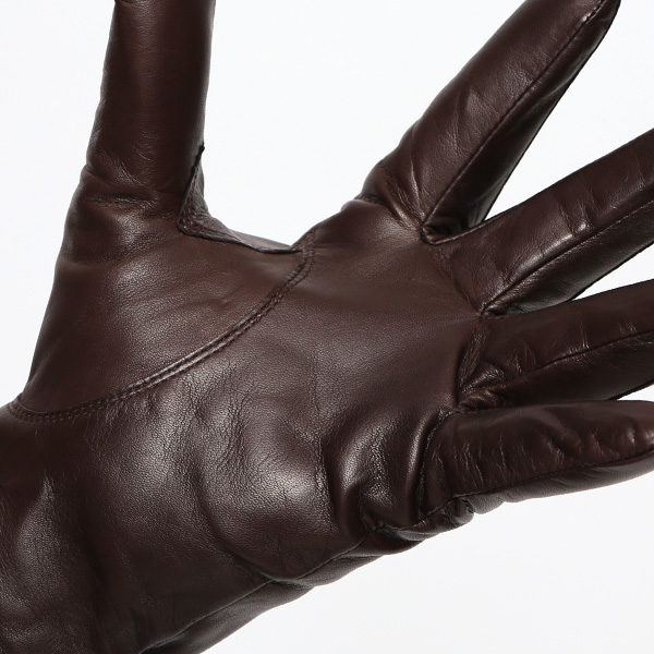  KURODA(クロダ) 日本製 仔羊革 メンズ 手袋 ダークブラウン ブラウン 茶 茶色 本革 男性 紳士 グローブ 営業 仕事 スーツ フォーマル ビジネス ギフト 化粧箱付き ラッピング対応