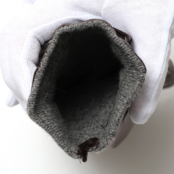  KURODA(クロダ) 日本製 仔羊革 メンズ 手袋 ダークブラウン ブラウン 茶 茶色 本革 男性 紳士 グローブ 営業 仕事 スーツ フォーマル ビジネス ギフト 化粧箱付き ラッピング対応