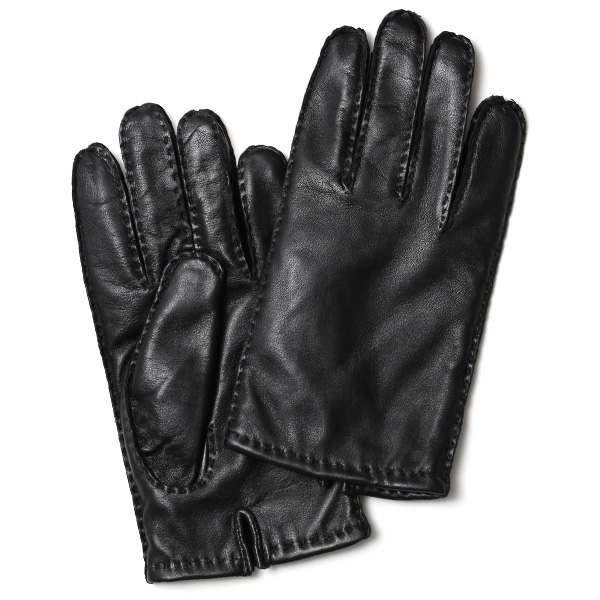 KURODA(クロダ) 羊革(ラムスキン) メンズ 手袋 ブラック
