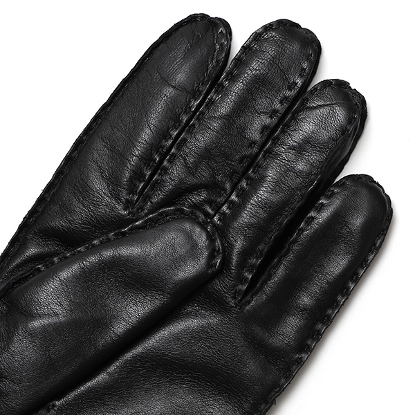KURODA(クロダ) 本革 メンズ 手袋 ブラック 黒 黒色 スマホ ギフト ラッピング 化粧箱付き ラッピング対応 高級 おしゃれ 日本メーカー