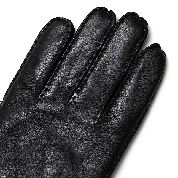 KURODA(クロダ) 本革 メンズ 手袋 ブラック 黒 黒色 スマホ ギフト ラッピング 化粧箱付き ラッピング対応 高級 おしゃれ 日本メーカー