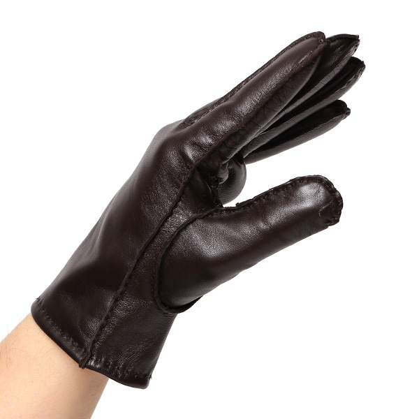  KURODA(クロダ) 本革 メンズ 手袋 ダークブラウン ブラウン 茶 茶色 スマホ ギフト ラッピング 化粧箱付き ラッピング対応 高級 おしゃれ 日本メーカー