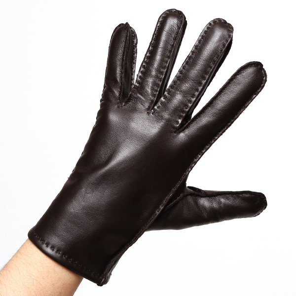  KURODA(クロダ) 本革 メンズ 手袋 ダークブラウン ブラウン 茶 茶色 スマホ ギフト ラッピング 化粧箱付き ラッピング対応 高級 おしゃれ 日本メーカー