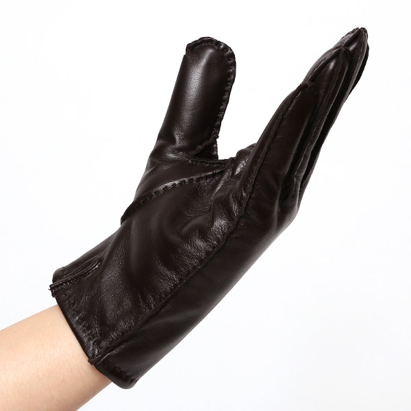  KURODA(クロダ) 本革 メンズ 手袋 ダークブラウン ブラウン 茶 茶色 スマホ ギフト ラッピング 化粧箱付き ラッピング対応 高級 おしゃれ 日本メーカー