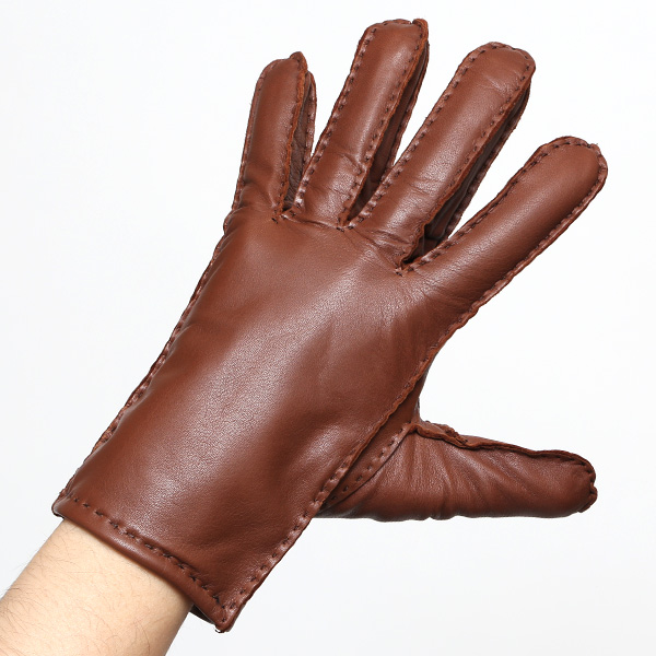  KURODA(クロダ) 本革 メンズ 手袋 キャメル ブラウン 茶 茶色 スマホ ギフト ラッピング 化粧箱付き ラッピング対応 高級 おしゃれ 日本メーカー