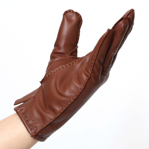  KURODA(クロダ) 本革 メンズ 手袋 キャメル ブラウン 茶 茶色 スマホ ギフト ラッピング 化粧箱付き ラッピング対応 高級 おしゃれ 日本メーカー