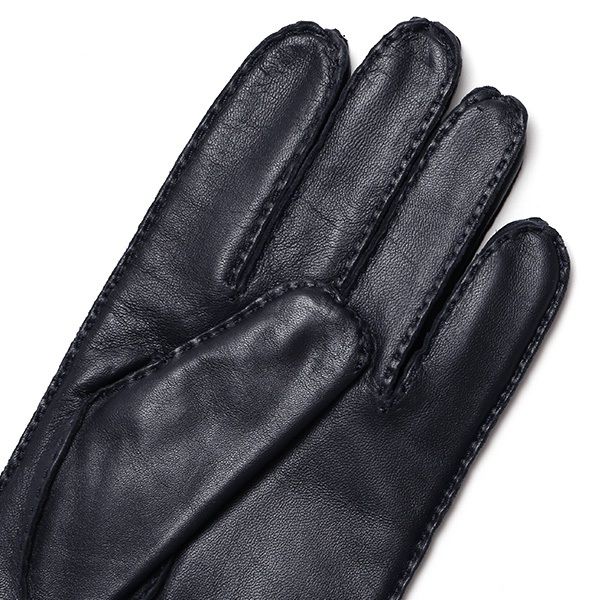 KURODA(クロダ) 本革 メンズ 手袋 ブルー ネイビー 青色 スマホ ギフト ラッピング 化粧箱付き ラッピング対応 高級 おしゃれ 日本メーカー
