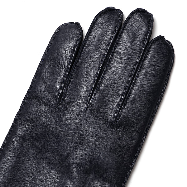 KURODA(クロダ) 本革 メンズ 手袋 ブルー ネイビー 青色 スマホ ギフト ラッピング 化粧箱付き ラッピング対応 高級 おしゃれ 日本メーカー