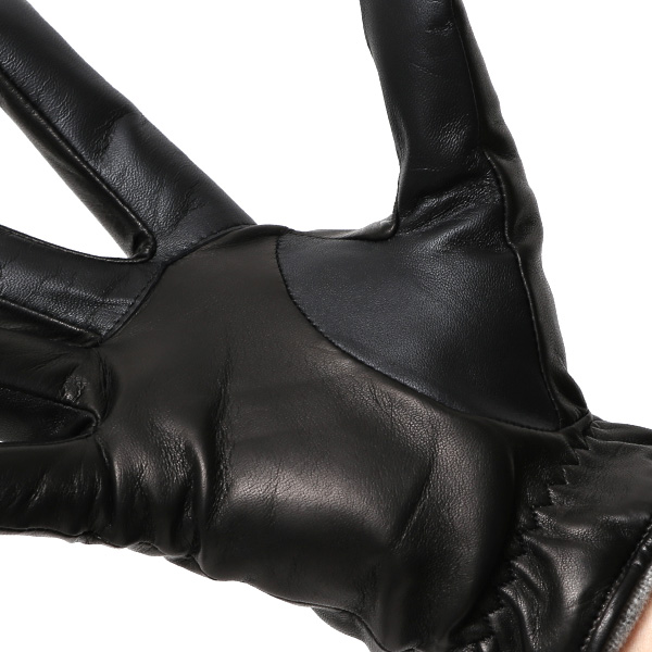  手袋 メンズ 本革 カシミヤ裏地 スマホ対応 箱付き 日本製 ブランド ブラック 黒 黒色 防寒 レザー 国産 グローブ オールレザー 仔羊革 クリスマス プレゼント ラッピング 通勤 通学 秋冬 カシミア 男性 大人 高級 KURODA(クロダ)