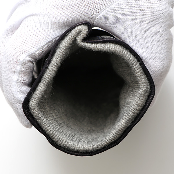  手袋 メンズ 本革 カシミヤ裏地 スマホ対応 箱付き 日本製 ブランド ブルー ネイビー 青色 防寒 レザー 国産 グローブ オールレザー 仔羊革 クリスマス プレゼント ラッピング 通勤 通学 秋冬 カシミア 男性 大人 高級 KURODA(クロダ)