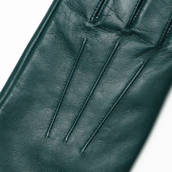  手袋 メンズ カシミヤ裏地 イタリア製仔羊革 国産 ブルー ネイビー 青色 本革 レザー グローブ 防寒 KURODA(クロダ)