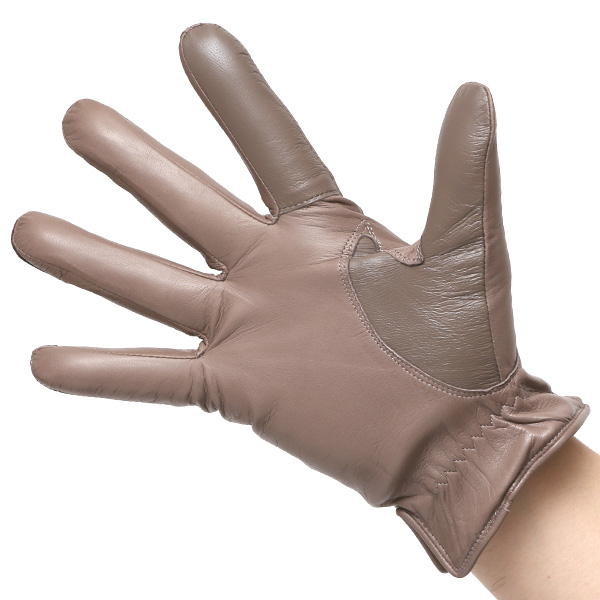  手袋 メンズ 本革 スマホ対応 カシミヤ裏地 グレー グレイ 灰色 仔羊革 日本製 レザー 防寒 グローブ ファッション スーツ フォーマル 通勤 キレイめ KURODA(クロダ)