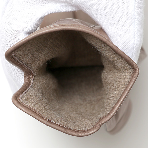  手袋 メンズ 本革 スマホ対応 カシミヤ裏地 グレー グレイ 灰色 仔羊革 日本製 レザー 防寒 グローブ ファッション スーツ フォーマル 通勤 キレイめ KURODA(クロダ)