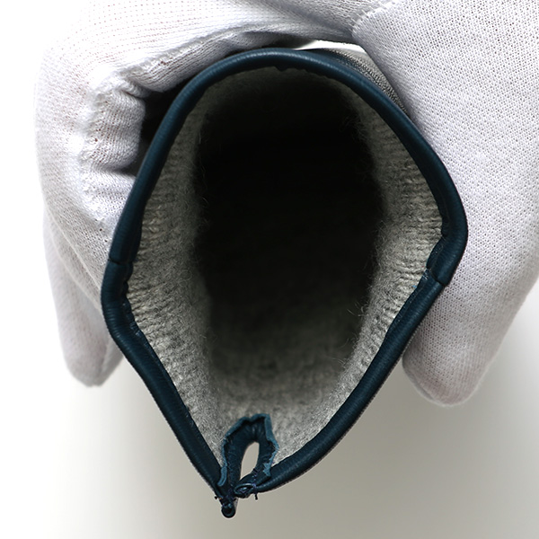  KURODA(クロダ) 革手袋 レディース カシミヤ裏地 ブルー ネイビー 青色 防寒 グローブ 本革 レザー ウィメンズ 女性 通勤 スーツ ビジネス キレイめ 高級