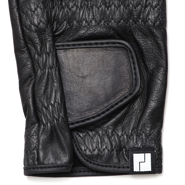  ゴルフ グローブ メンズ 左手用 本革 ゴルフ手袋 日本製 羊革 レザー フィット感 通気性 洗濯可能 ブラック 黒 黒色 サイズ S/M/L グリップ ベルクロ 男性 ギフト 高級 紳士 プレゼント ゴルフ用品 ペレック(PELLEK)