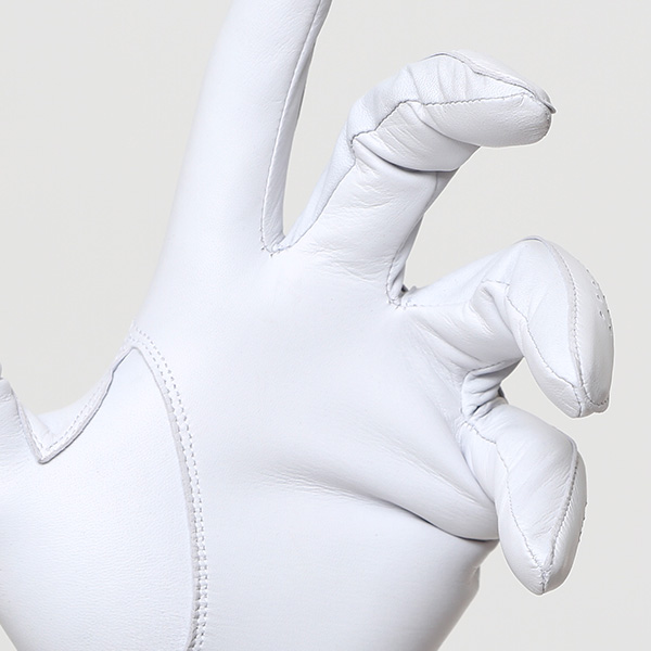  ゴルフ グローブ メンズ 左手用 本革 ゴルフ手袋 日本製 羊革 レザー フィット感 通気性 洗濯可能 ホワイト 白色 サイズ S/M/L グリップ ベルクロ 男性 ギフト 高級 紳士 プレゼント ゴルフ用品 ペレック(PELLEK)