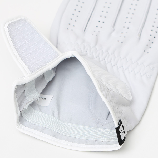  ゴルフ グローブ メンズ 左手用 本革 ゴルフ手袋 日本製 羊革 レザー フィット感 通気性 洗濯可能 ホワイト 白色 サイズ S/M/L グリップ ベルクロ 男性 ギフト 高級 紳士 プレゼント ゴルフ用品 ペレック(PELLEK)