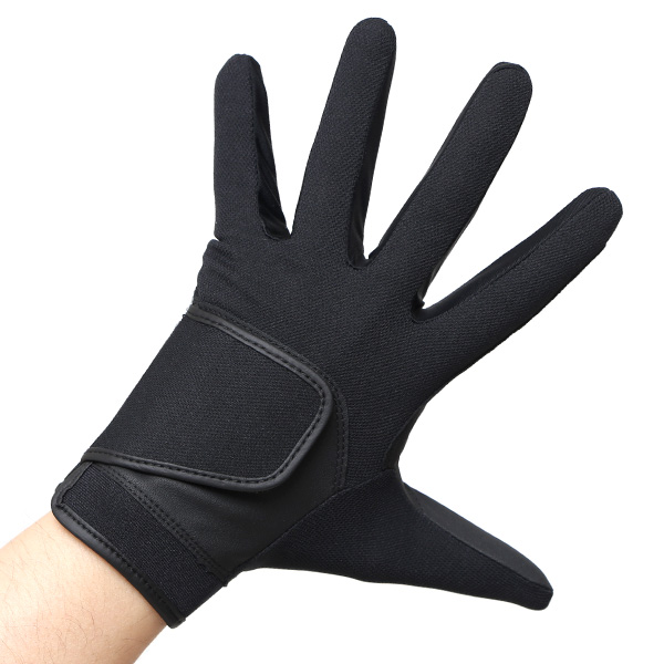 ゴルフグローブ メンズ 左手(右利き) 夏用 グリップ 洗濯可能 手洗い サイズ 23/24/25 シンプル ブラック 黒 黒色 男性用 ゴルフ用品 プレゼント 紳士 彼氏 父の日 手袋 ゴルフ クロダ(KURODA) ペレック(PELLEK)