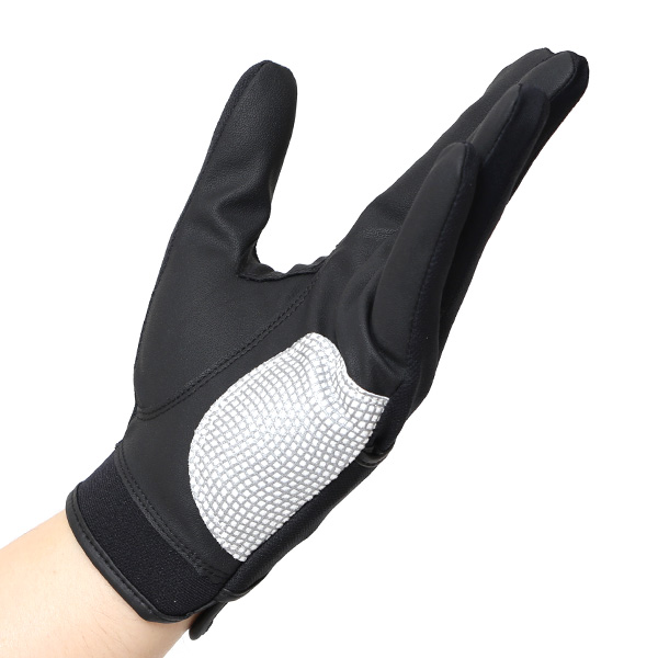 ゴルフグローブ メンズ 左手(右利き) 夏用 グリップ 洗濯可能 手洗い サイズ 23/24/25 シンプル ブラック 黒 黒色 男性用 ゴルフ用品 プレゼント 紳士 彼氏 父の日 手袋 ゴルフ クロダ(KURODA) ペレック(PELLEK)