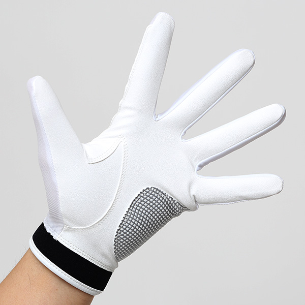 ゴルフグローブ メンズ 左手(右利き) 夏用 グリップ 洗濯可能 手洗い サイズ 23/24/25 シンプル ホワイト 白色 男性用 ゴルフ用品 プレゼント 紳士 彼氏 父の日 手袋 ゴルフ クロダ(KURODA) ペレック(PELLEK)